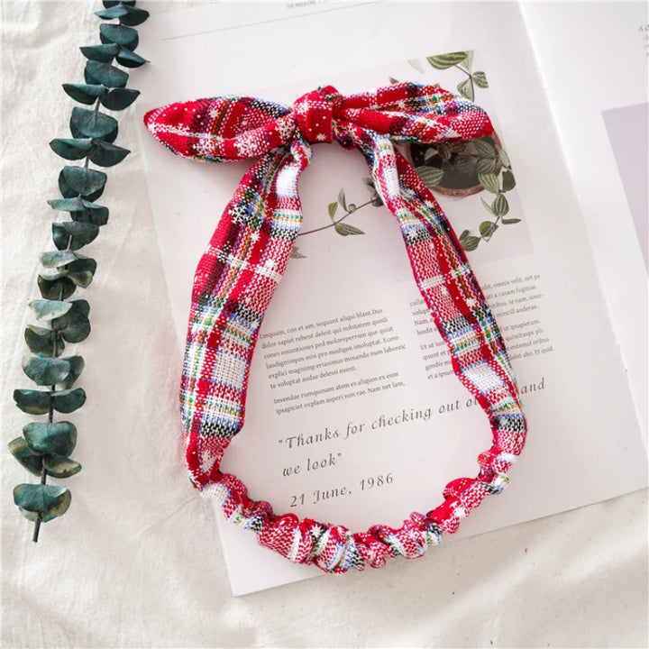 Bandeau Cheveux motif Noël | Frossia