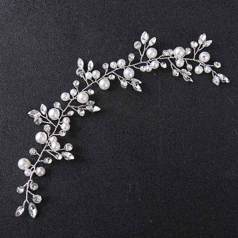 Épingle à Cheveux Bijoux Perles et Cristaux
