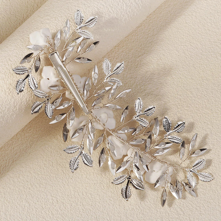 Épingle à Cheveux pour Mariage avec Fleurs – Élégance Bohème et Romantique
