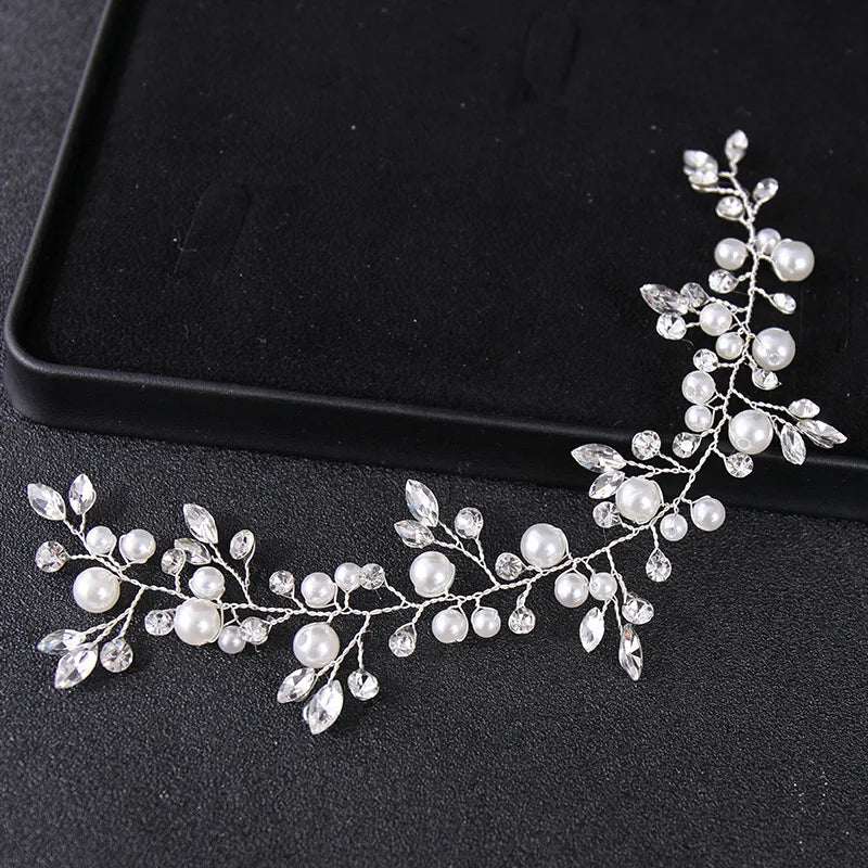 Épingle à Cheveux Bijoux Perles et Cristaux