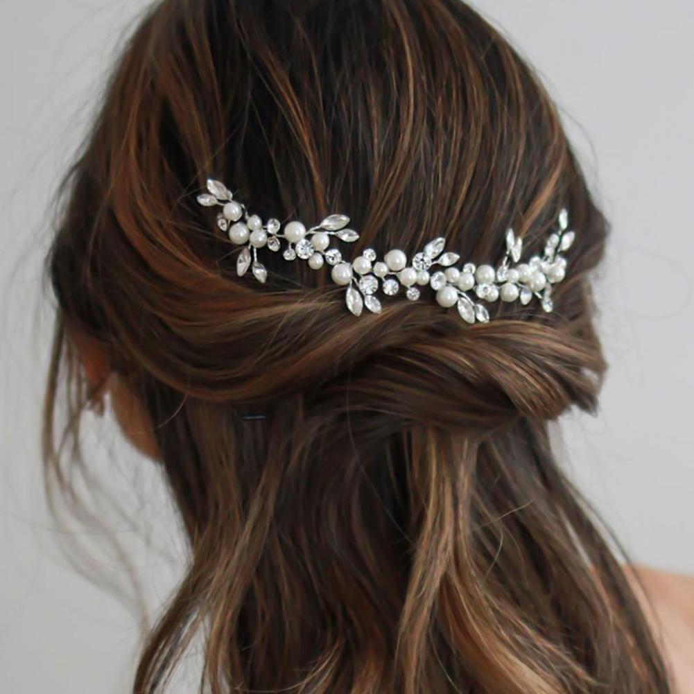 Épingle à Cheveux Bijoux Perles et Cristaux