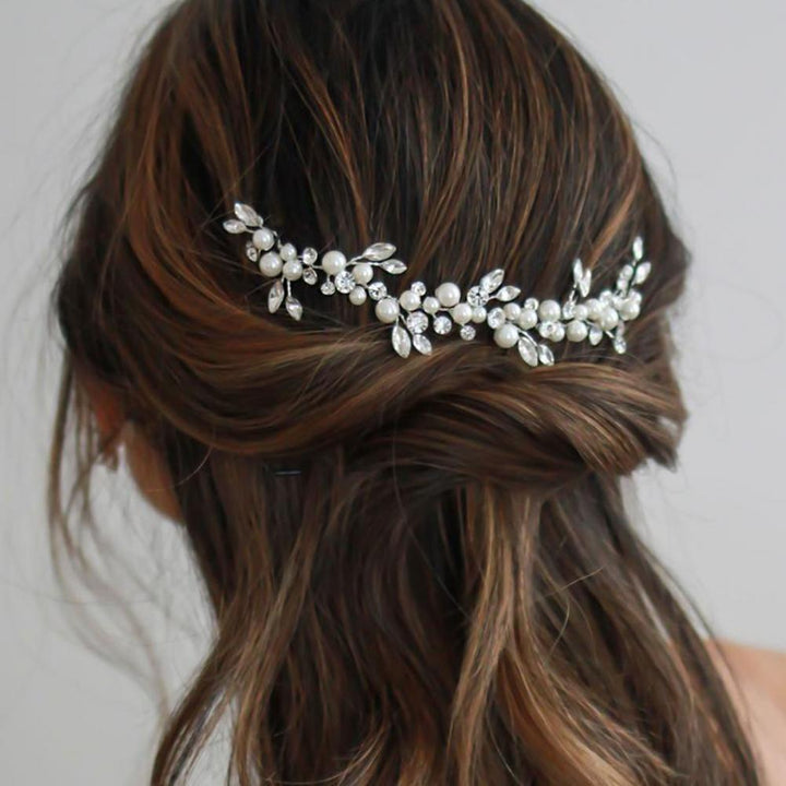 Épingle à Cheveux Bijoux Perles et Cristaux