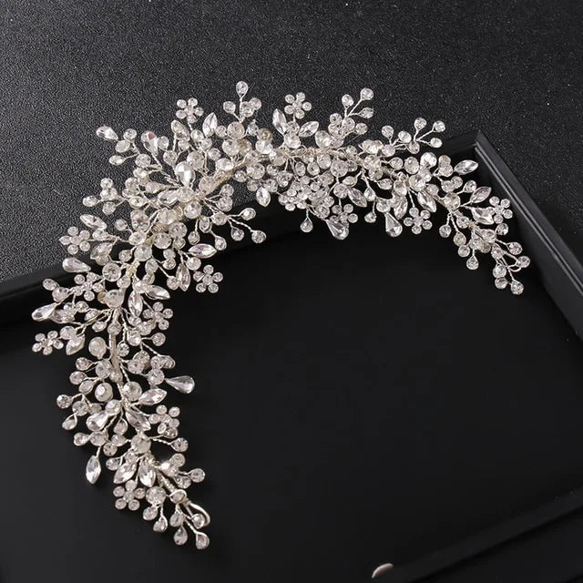 Épingle à Cheveux pour Mariage en Cristal – Élégance Lumineuse