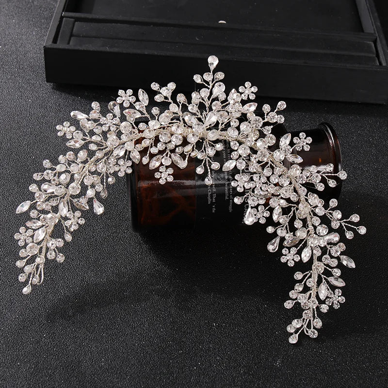 Épingle à Cheveux pour Mariage en Cristal – Élégance Lumineuse