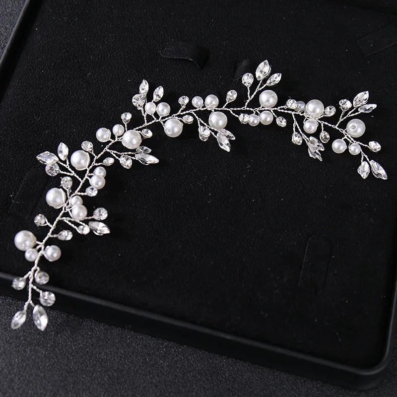 Épingle à Cheveux Bijoux Perles et Cristaux