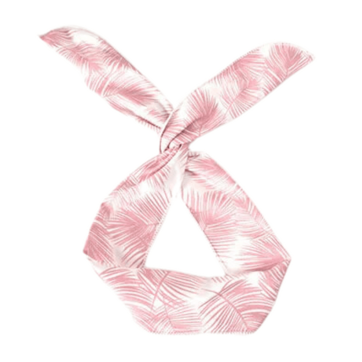 Bandeau Cheveux Rose avec Fil de Fer | Frossia