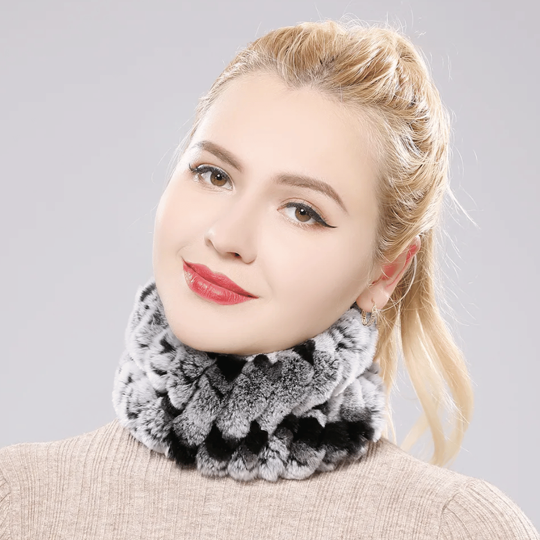 Bandeau Fourrure Gris | Frossia