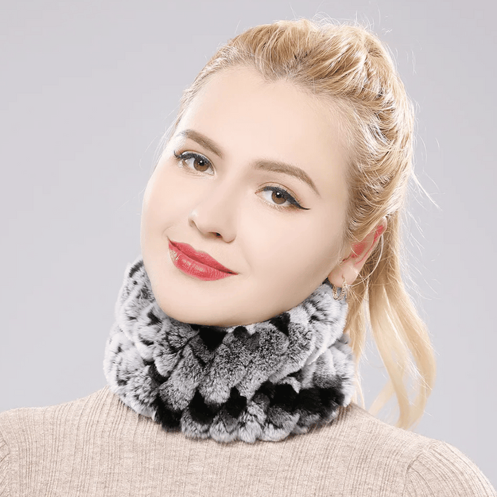 Bandeau Fourrure Gris | Frossia