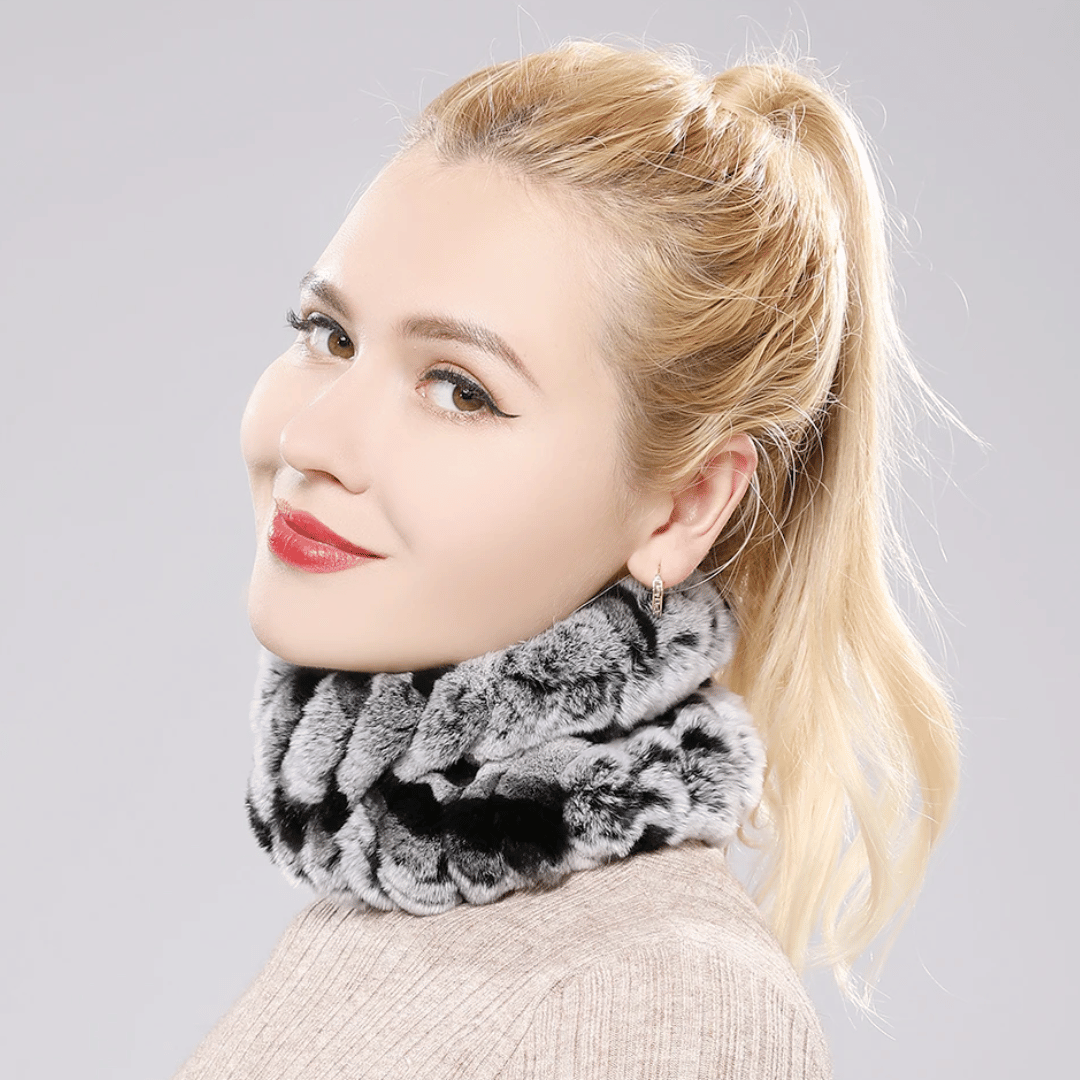 Bandeau Fourrure Gris | Frossia