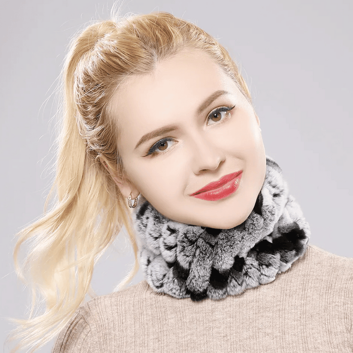 Bandeau Fourrure Grise | Frossia