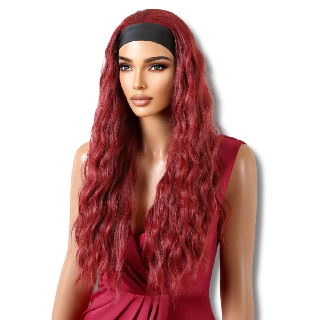 Perruque Bandeau Rouge | Frossia