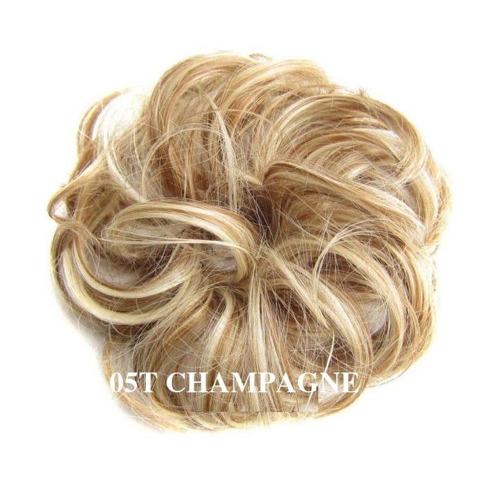 Chignon Effet Décoiffé | Faux Chignon Blond Meché | Frossia 