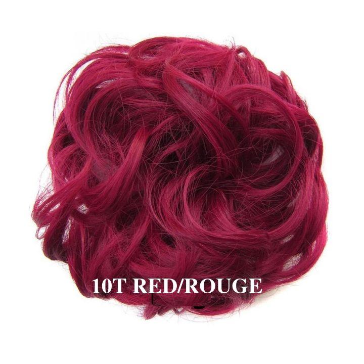 Faux Chignon Rouge - Frossia