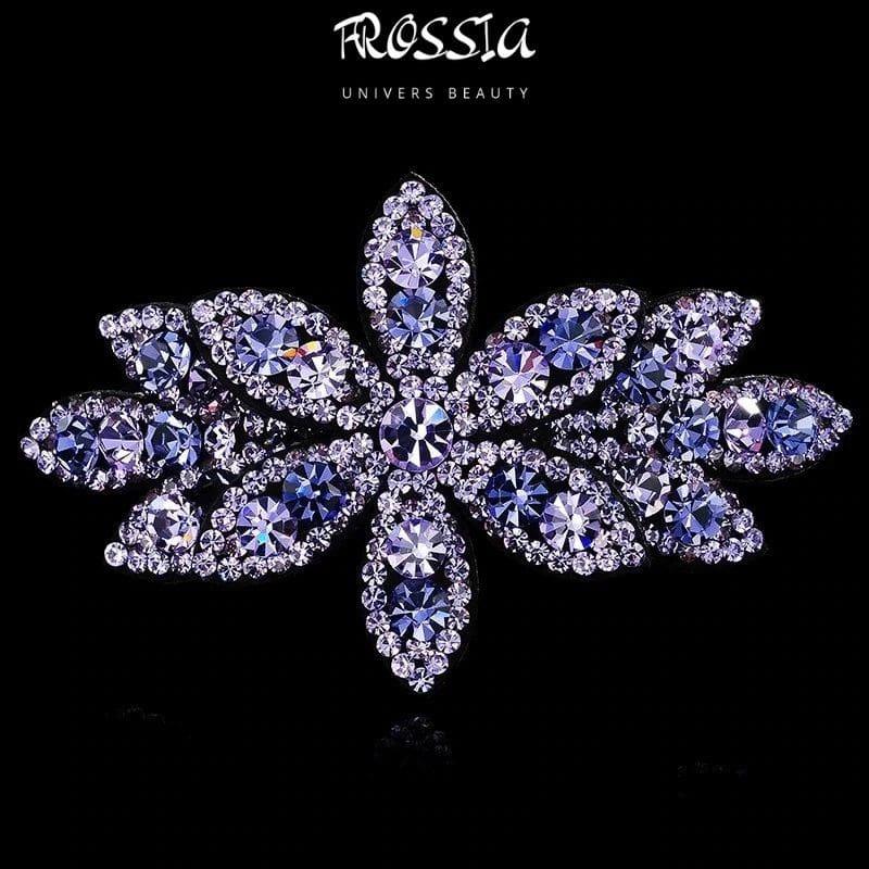 Barrettes strass pour cheveux