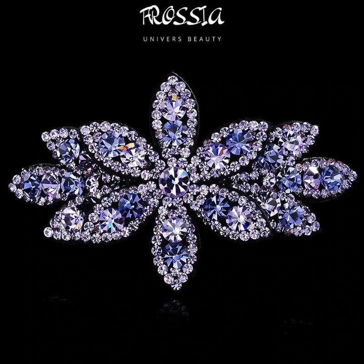 Barrettes strass pour cheveux