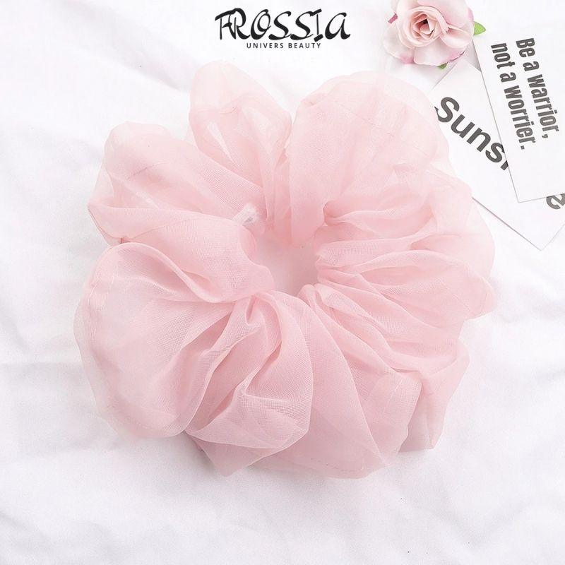 Chouchou En Soie rose