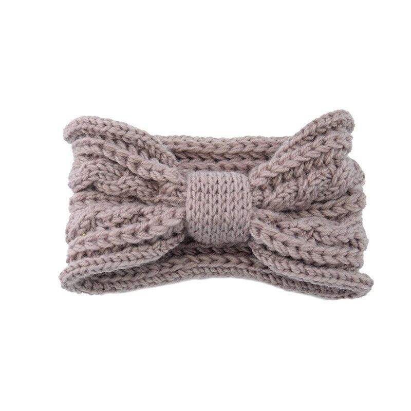 Bandeau cheveux rose fluo | Bandeau cheveux laine