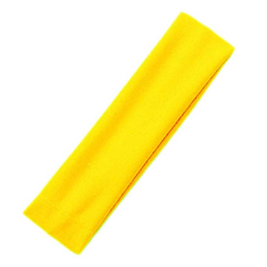 Bandeau cheveux jaune de Sport pour Femme | Frossia