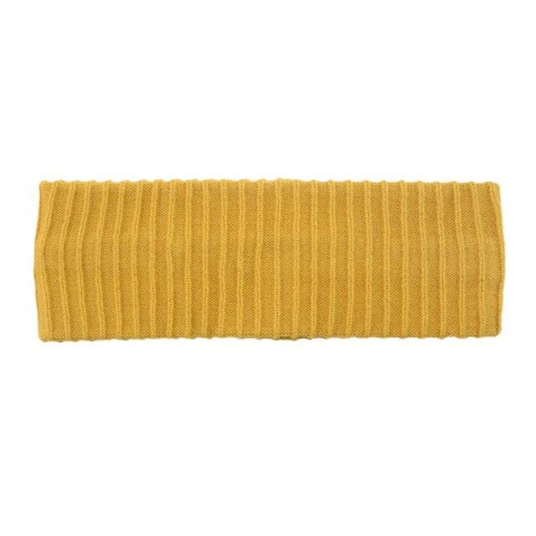 Bandeau Hiver Cheveux Femme jaune | Frossia