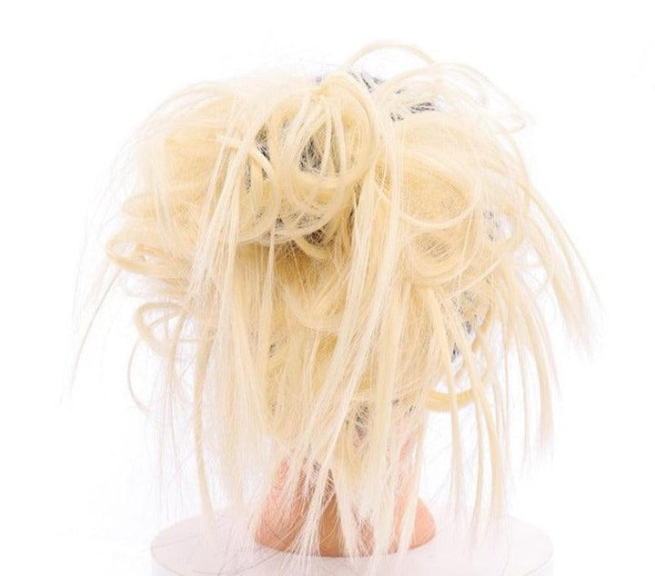 Faux chignon blond  | Frossia