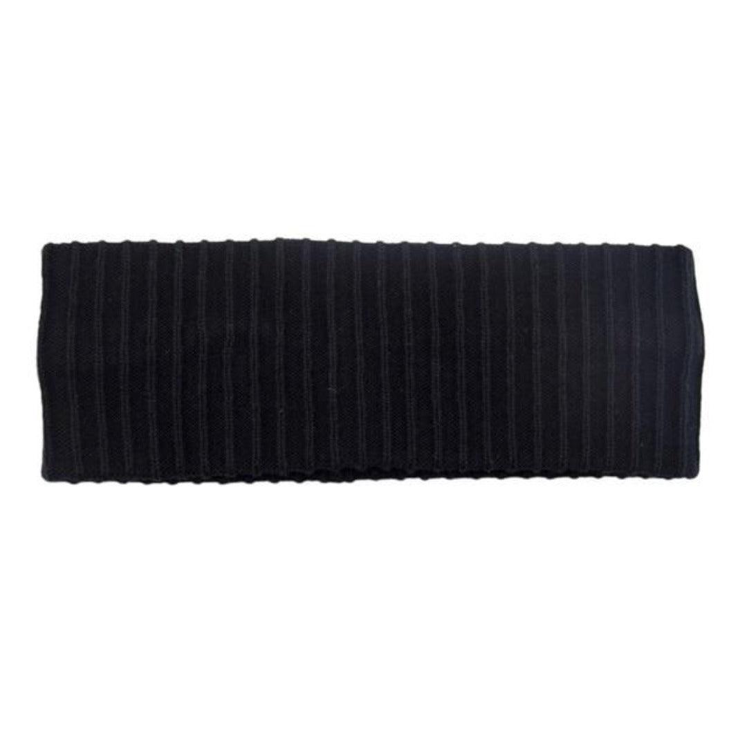 Bandeau cheveux hiver noir femme | Frossia
