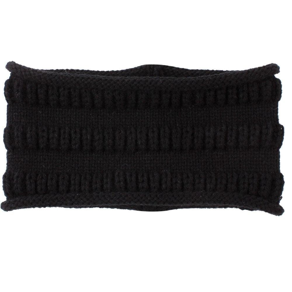 bandeau noir large cheveux femme | Frossia