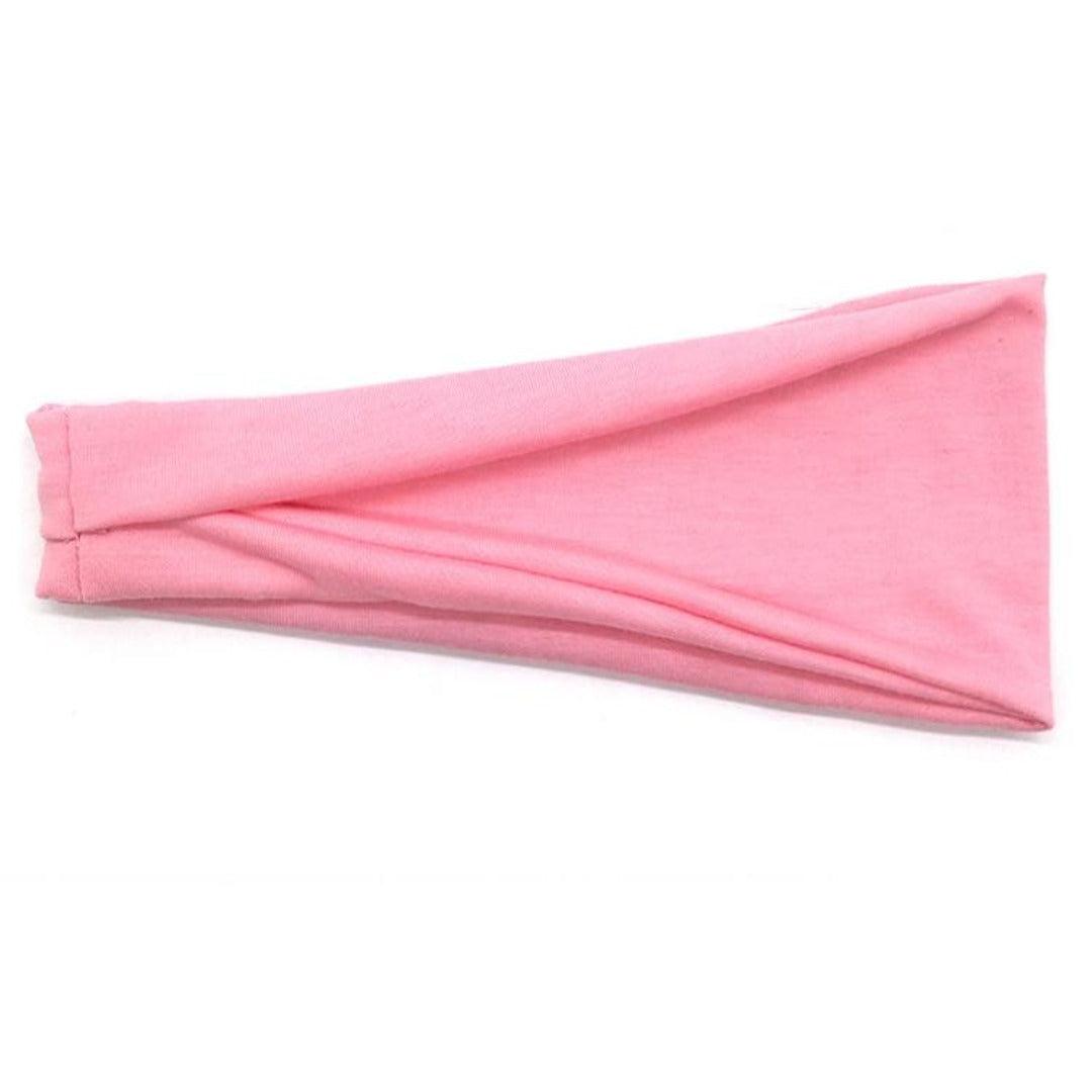 Bandeau cheveux élastique rose | Frossia