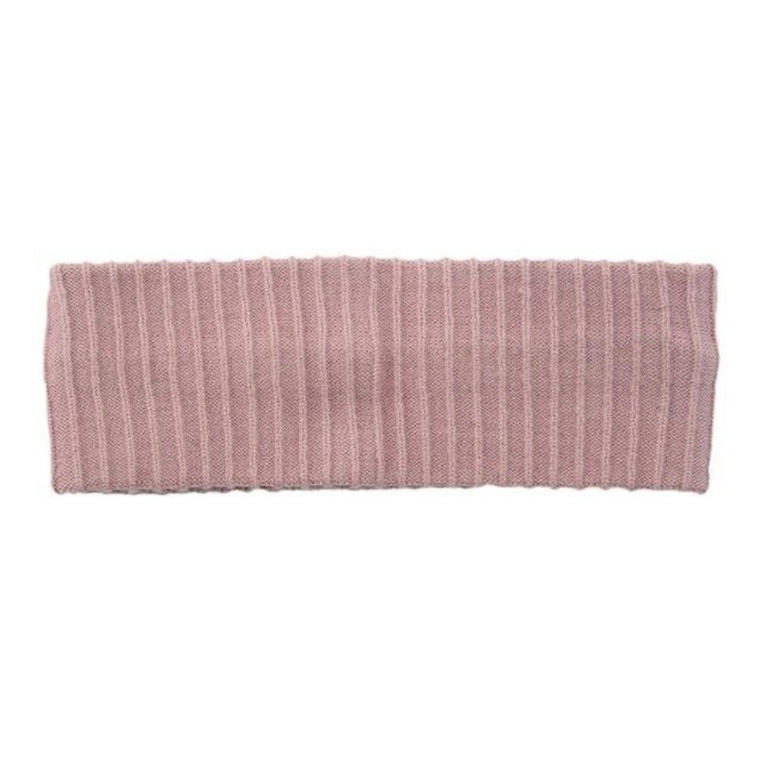 Bandeau cheveux rose hiver pour femme | Frossia