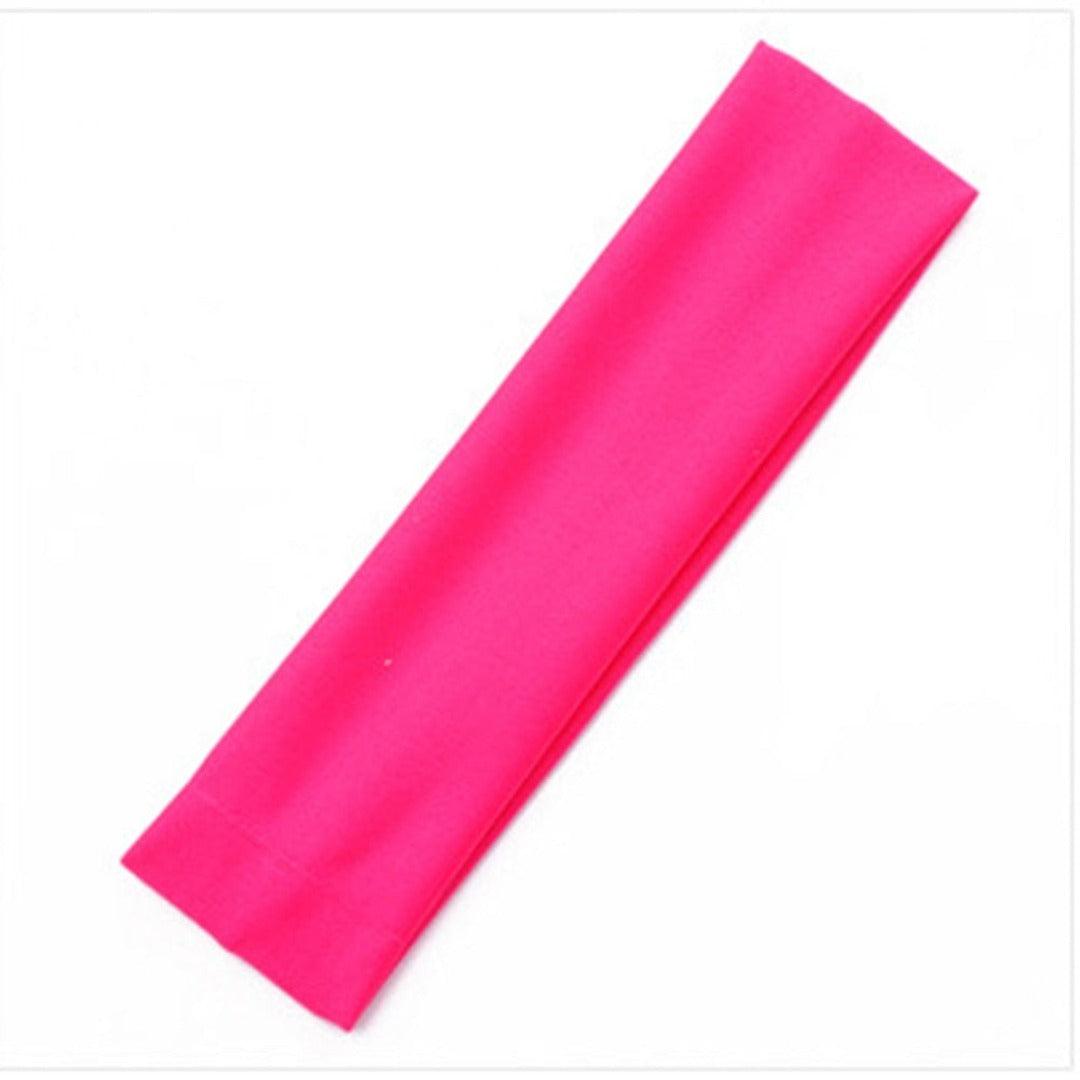 Bandeau cheveux femme Sport rose | Frossia
