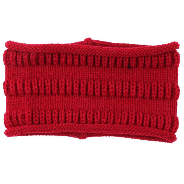 large bandeau pour cheveux rouge