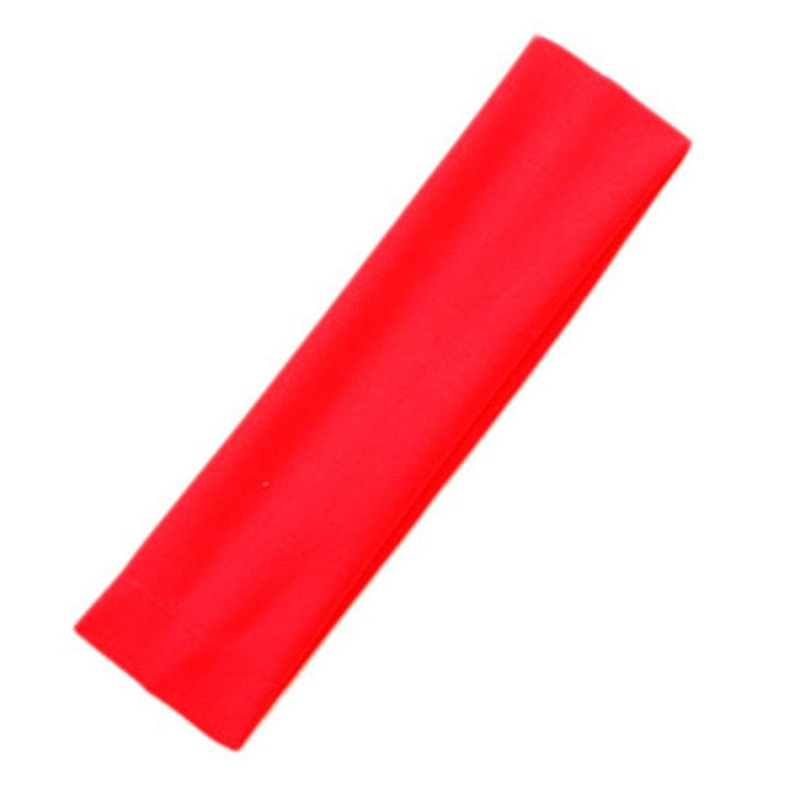 Bandeau cheveux de Sport rouge pour Femme 