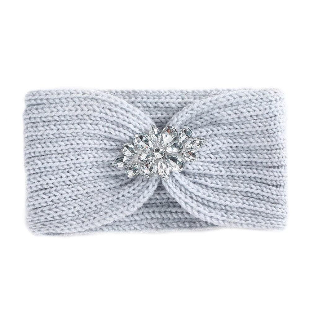 Bandeau bijoux cheveux gris