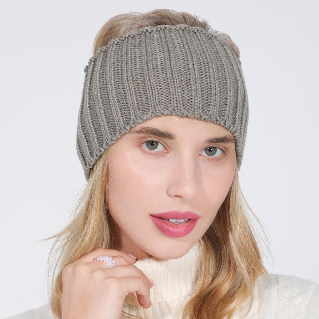 Bandeau gris Large Cheveux Femme | bandeau cheveux large