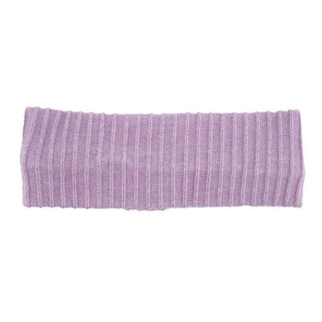 Bandeau violet hiver cheveux femme | Frossia