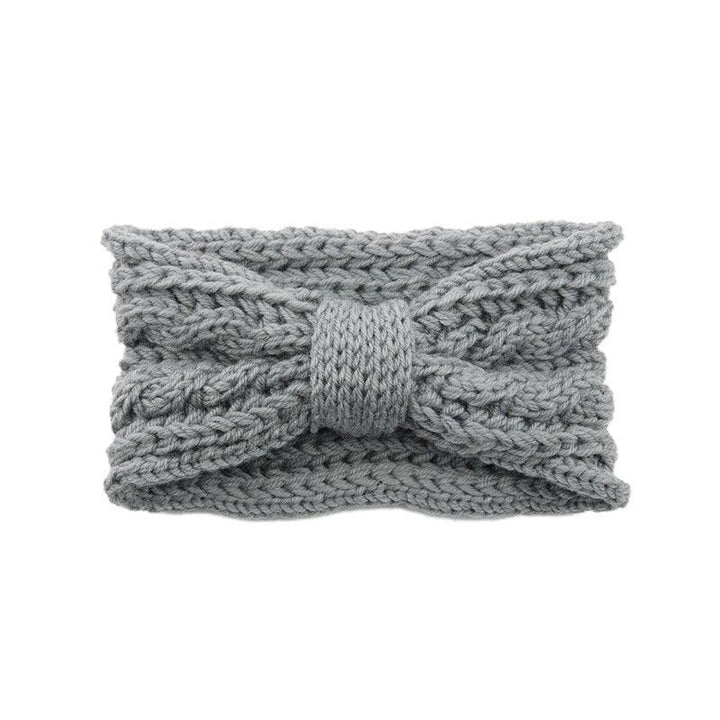 Bandeau cheveux gris | Bandeau cheveux laine