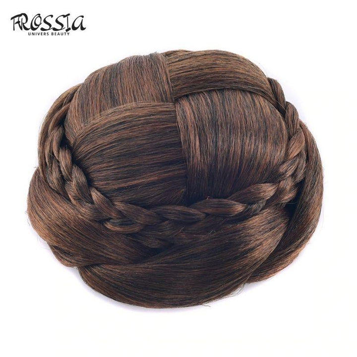 Postiche Chignon Avec Natte - Frossia