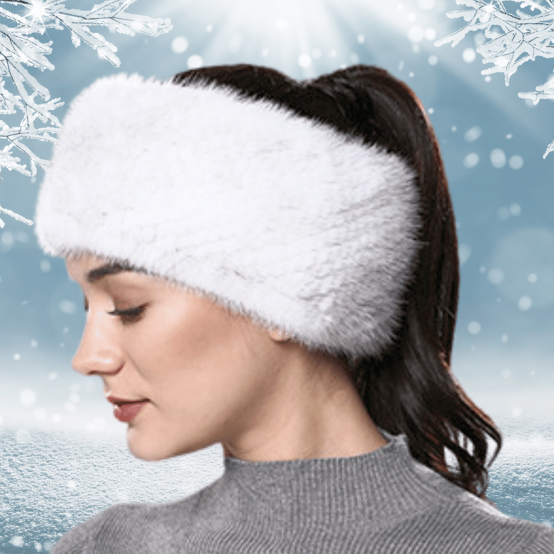 Bandeau en Vraie Fourrure de Vison | Frossia