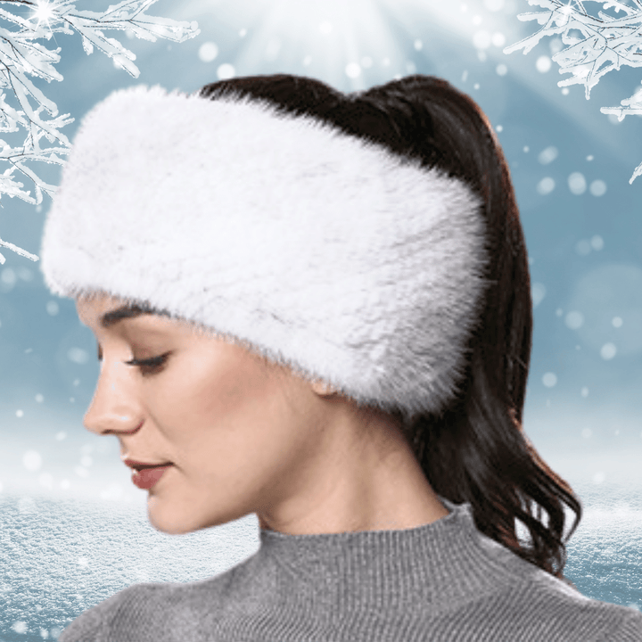 Bandeau en Vraie Fourrure de Vison | Frossia