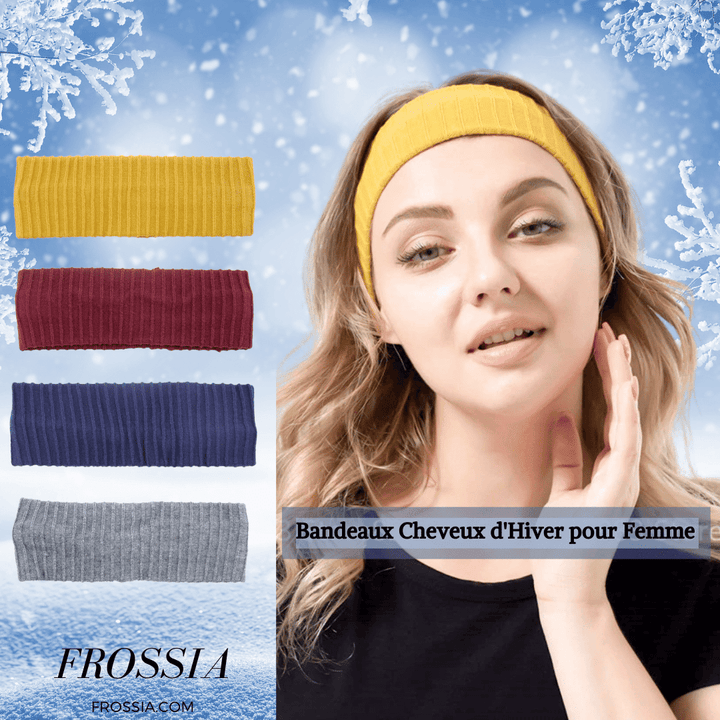 Bandeau Hiver Cheveux Femme | Frossia