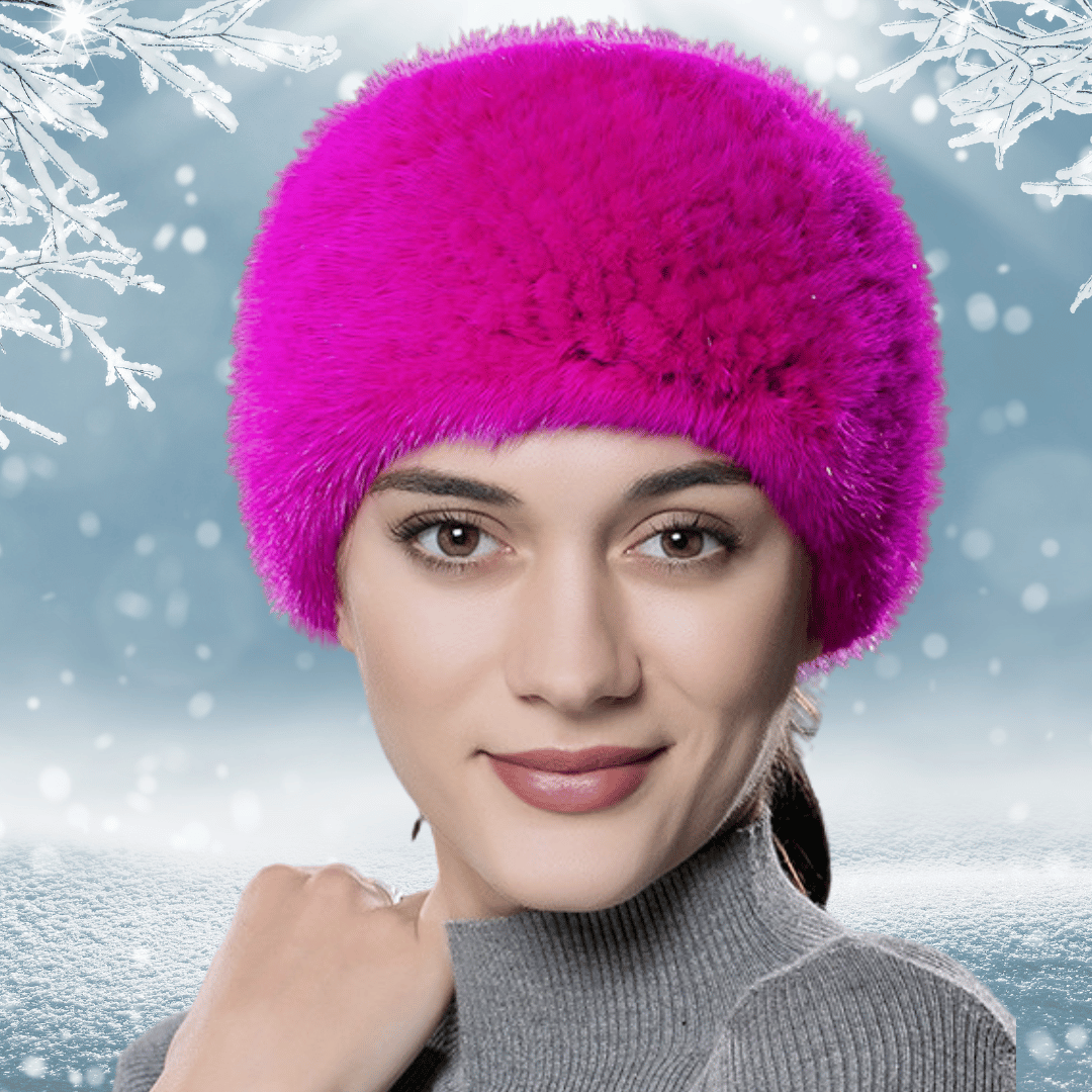 Bandeau en Vrai Fourrure de Vison | Frossia