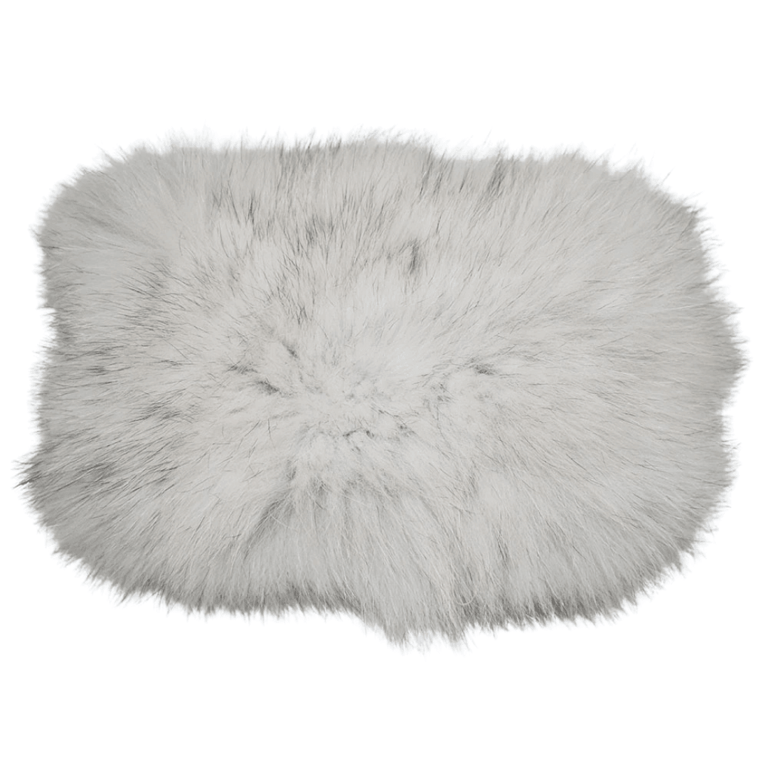 Bandeau Fourrure Renard Blanc