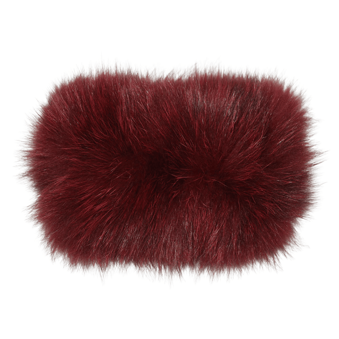 Bandeau Fourrure Renard Roux