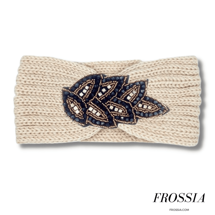 Bandeau Cheveux d'Hiver avec Strass - Frossia