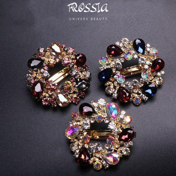 barrettes de luxe pour cheveux