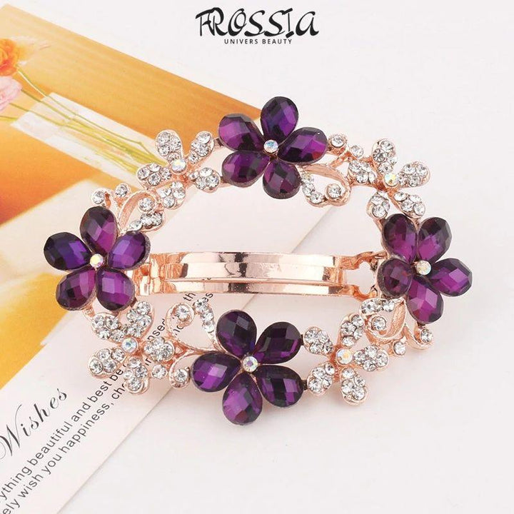Barrette fleurs