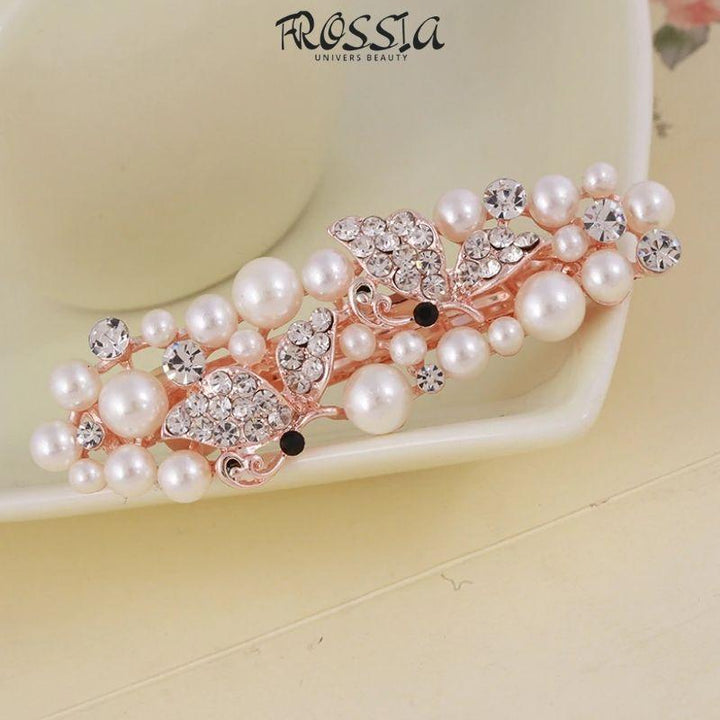 Barrette a perle pour cheveux