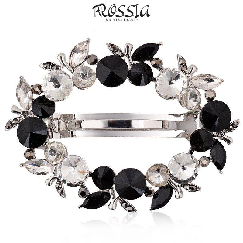 Barrette cheveux noir