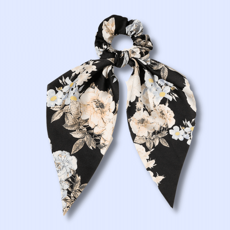 Chouchou Foulard Bohème Noir
