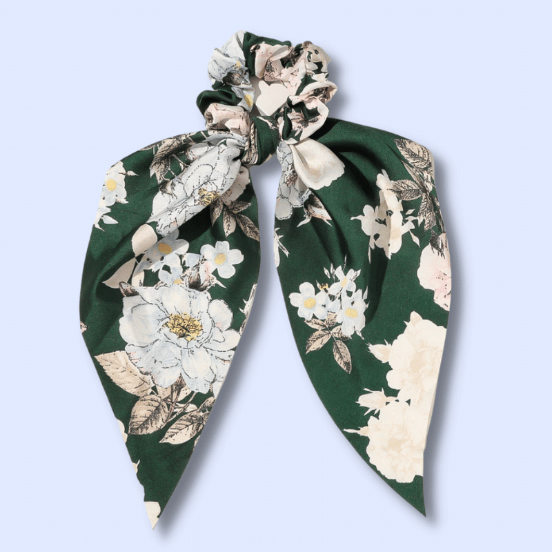Chouchou Foulard Bohème Vert