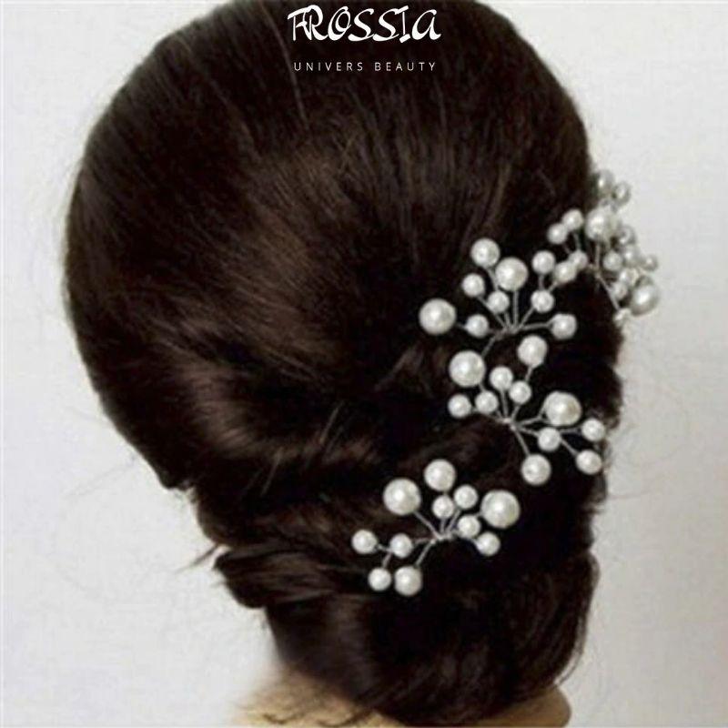 épingle à cheveux perles chignon